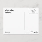 Carte postale Monterey Bay, Californie (Dos)