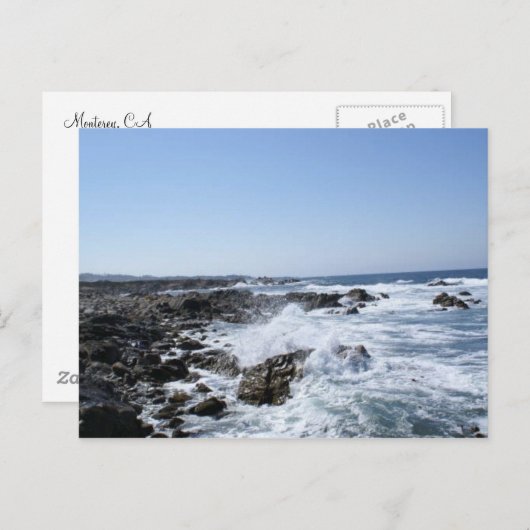 Carte Postale Monterey, CA (Devant / Derrière)