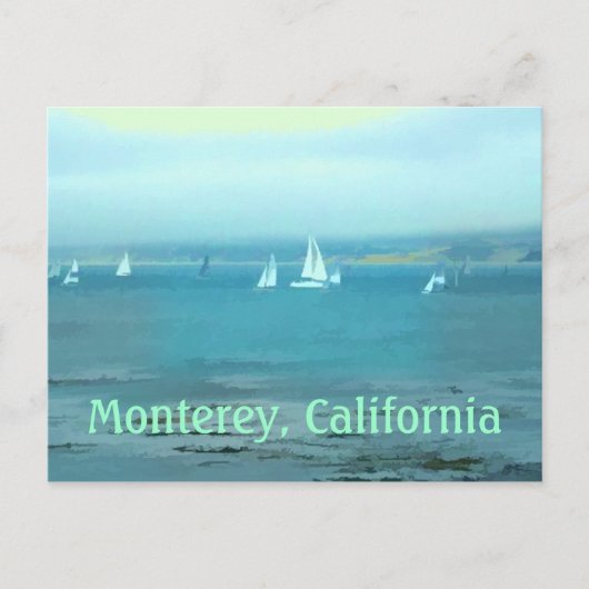 Carte postale Monterey California (Devant)