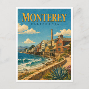 Carte Postale Monterey Californie Cannery Row GeoSaga