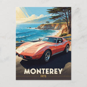 Carte Postale Monterey Pacific Coast Drive 1975 Californie
