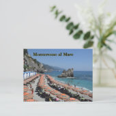 Carte postale Monterosso al Mare (Debout devant)
