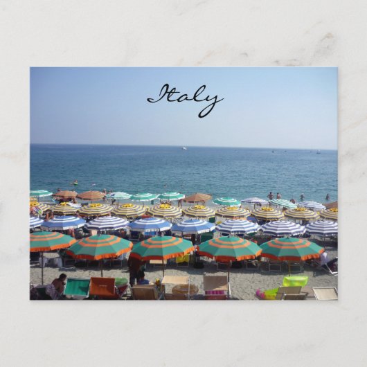 Carte Postale monterosso italie (Devant)