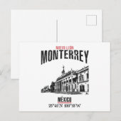 Carte Postale Monterrey (Devant / Derrière)