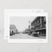 Carte Postale Montesano, WA Main Street Vue de la ville Photogra (Devant / Derrière)