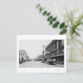 Carte Postale Montesano, WA Main Street Vue de la ville Photogra (Debout devant)