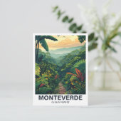 Carte Postale Monteverde Forêt nuageuse Costa Rica Voyage (Debout devant)
