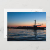 Carte Postale Montevideo À Dawn, Uruguay (Devant / Derrière)