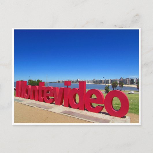 Carte Postale montevideo clair (Devant)