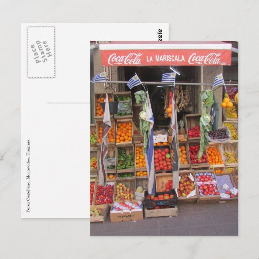 Carte Postale montevideo mariscala (Devant / Derrière)