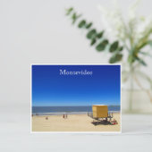 Carte Postale montevideo playa pocitos (Debout devant)