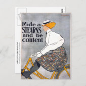 Carte Postale Montez à bord d'un STEARNS & soyez content Poster (Devant / Derrière)