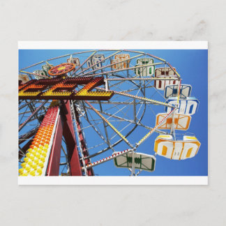 Carte Postale Montez à l'arc-en-ciel