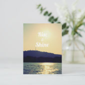 Carte Postale Montez et brillez (Debout devant)