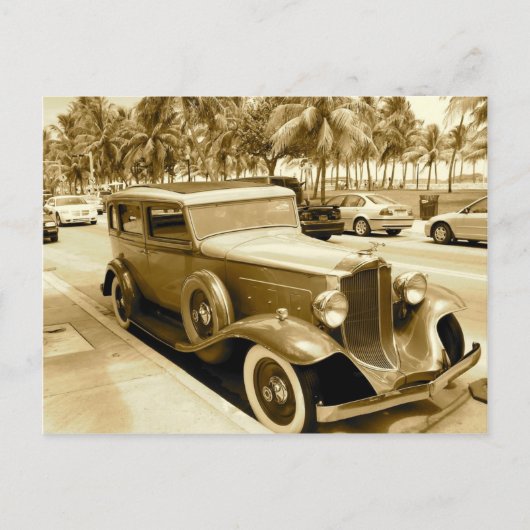 Carte Postale Montez sur le siège du conducteur (Devant)