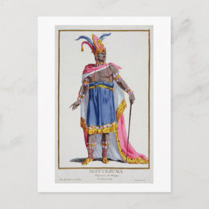 Carte Postale Montezuma, Empereur du Mexique (1466-1520) 1780