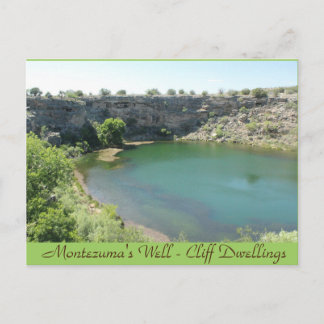 Carte Postale Montezuma's Well Cliff Dwellings Arizona Post Card