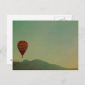 Carte Postale montgolfière (Devant / Derrière)