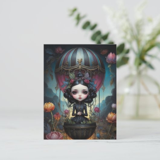 Carte Postale Montgolfière (Debout devant)