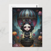 Carte Postale Montgolfière (Devant / Derrière)