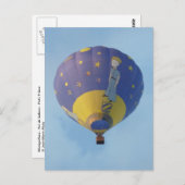 Carte Postale Montgolfière - Montgolfière - Petit Prince (Devant / Derrière)