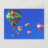 Carte Postale montgolfières (Devant)