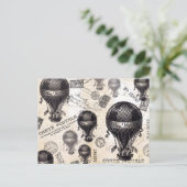 Carte Postale montgolfières vintages (Debout devant)