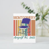 Carte Postale Montgomery Brawl Folding Chair 5 août 2023 (Debout devant)