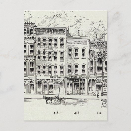 Carte Postale Montgomery East side California et Sacramento (Devant)