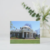 Carte Postale monticello (Debout devant)