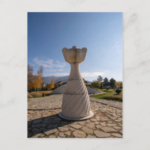 Carte Postale Monticule des non battus, Prilep, Macédoine