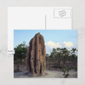 Carte Postale Monticule géante de termite, Territoire du Nord, A (Devant / Derrière)