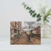 Carte Postale Montmarte, Paris (Debout devant)