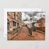 Carte Postale Montmarte, Paris, France (Devant / Derrière)
