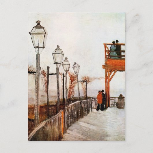 Carte Postale Montmartre (F272) Van Gogh Fine Art (Devant)