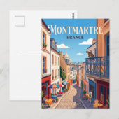 Carte Postale Montmartre France (Devant / Derrière)