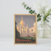 Carte Postale Montmartre - Paris, France (Debout devant)