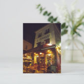 Carte Postale Montmartre Paris, France la nuit (Debout devant)