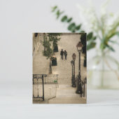 Carte postale Montmartre Steps (Debout devant)