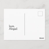 Carte Postale Montons des vagues ensemble de belles baleines Val (Dos)