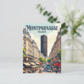 Carte Postale Montparnasse France (Debout devant)