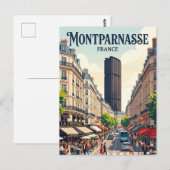 Carte Postale Montparnasse France (Devant / Derrière)