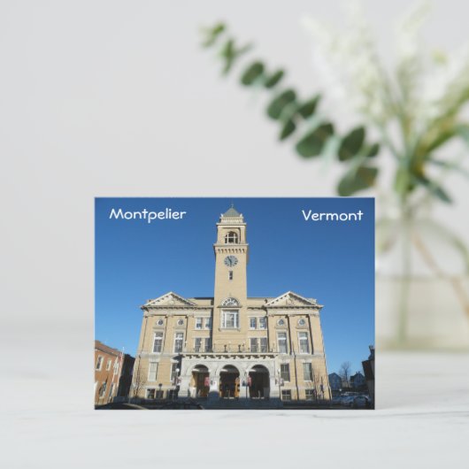 Carte Postale Montpelier (Debout devant)