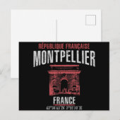 Carte Postale Montpellier (Devant / Derrière)