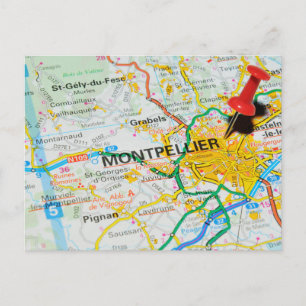 Carte Postale Montpellier, France