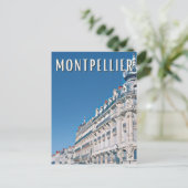 Carte Postale Montpellier Photo Vintage (Debout devant)