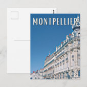 Carte Postale Montpellier Photo Vintage (Devant / Derrière)