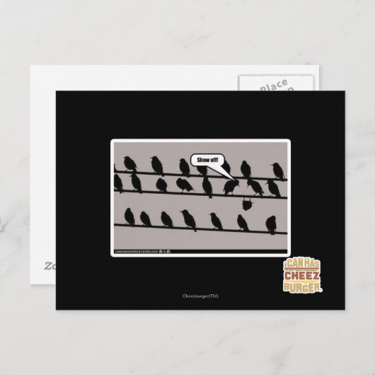 Carte Postale Montre ! (Devant / Derrière)