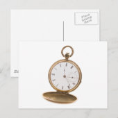 Carte Postale Montre vintage (Devant / Derrière)