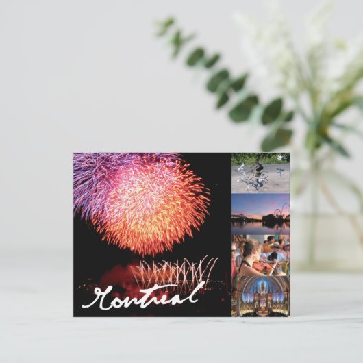 Carte postale Montréal (Debout devant)